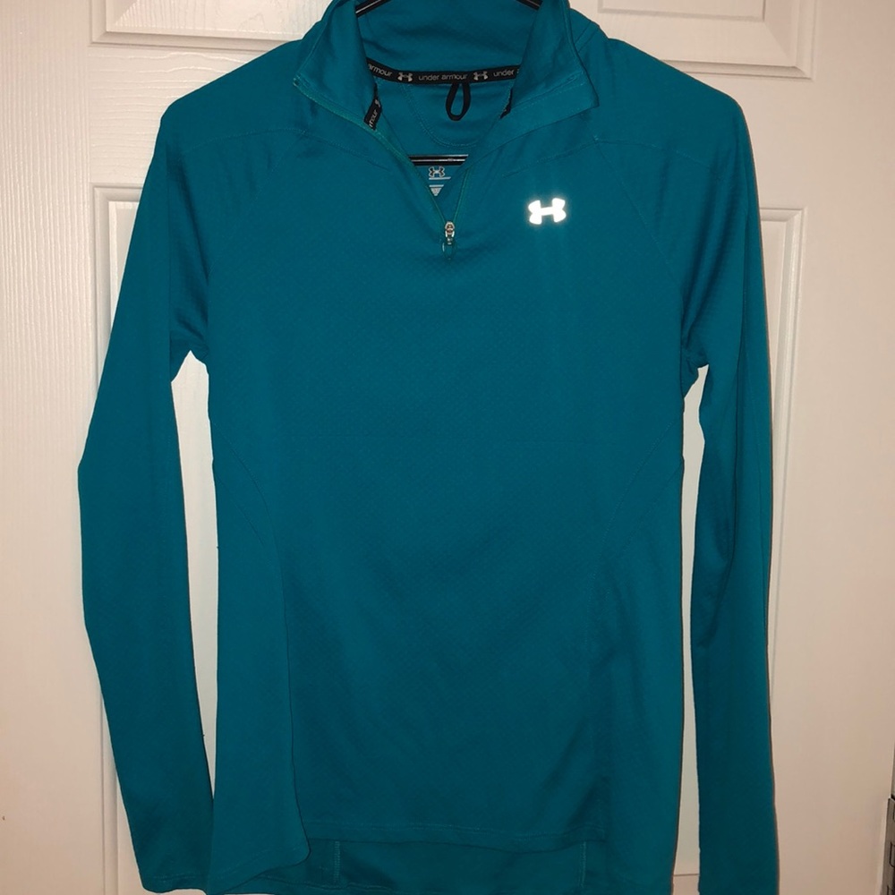 Under armor semi fitted long sleeve TEAL